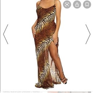 Naked Wardrobe Tiger Dress